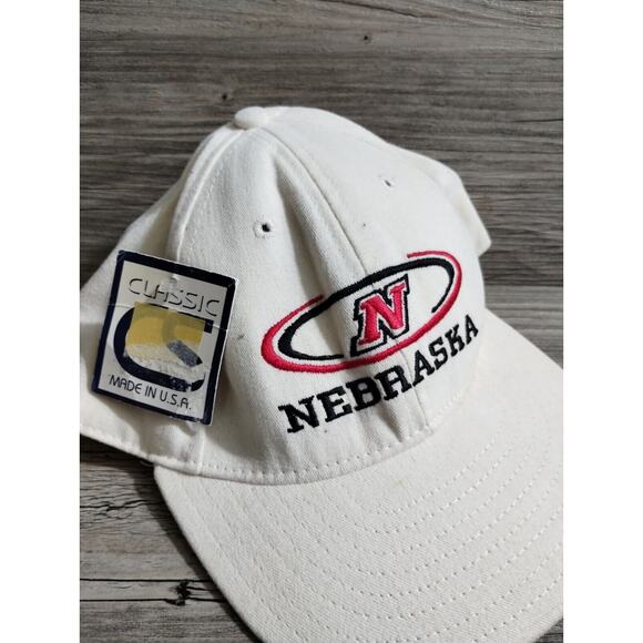 Vtg Nebraska Classic Sportsware Snapback Baseball Hat - Picture 3 of 5